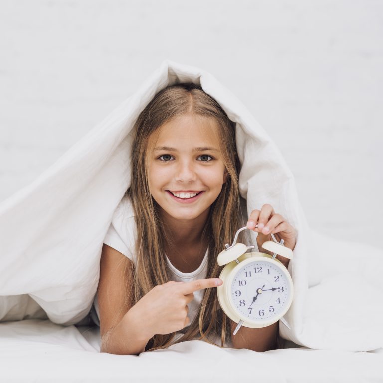 Feste Aufwachzeit für Kinder, Consistant Wake-Up Times for Children